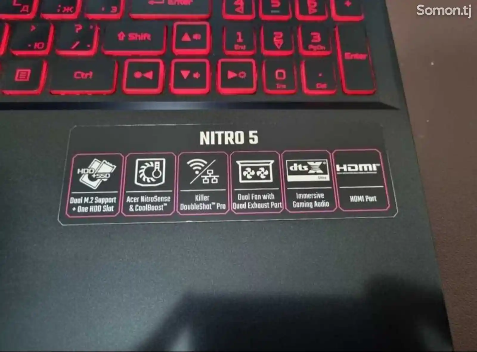 Ноутбук Acer Nitro 5 intel core i5-10300H Nvidia Geforce 3050-RTX laptop Gpu-3
