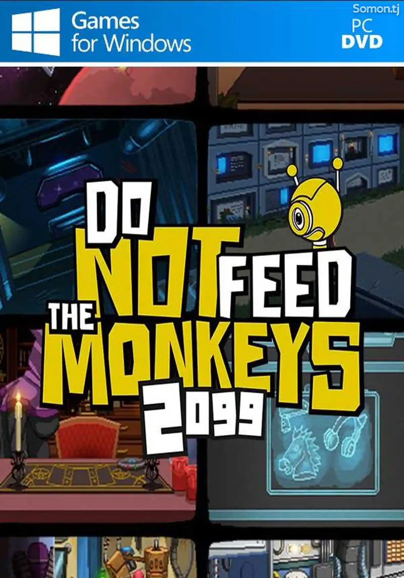Игра Do Not Feed the Monkeys 2099 для компьютера-пк-pc-1
