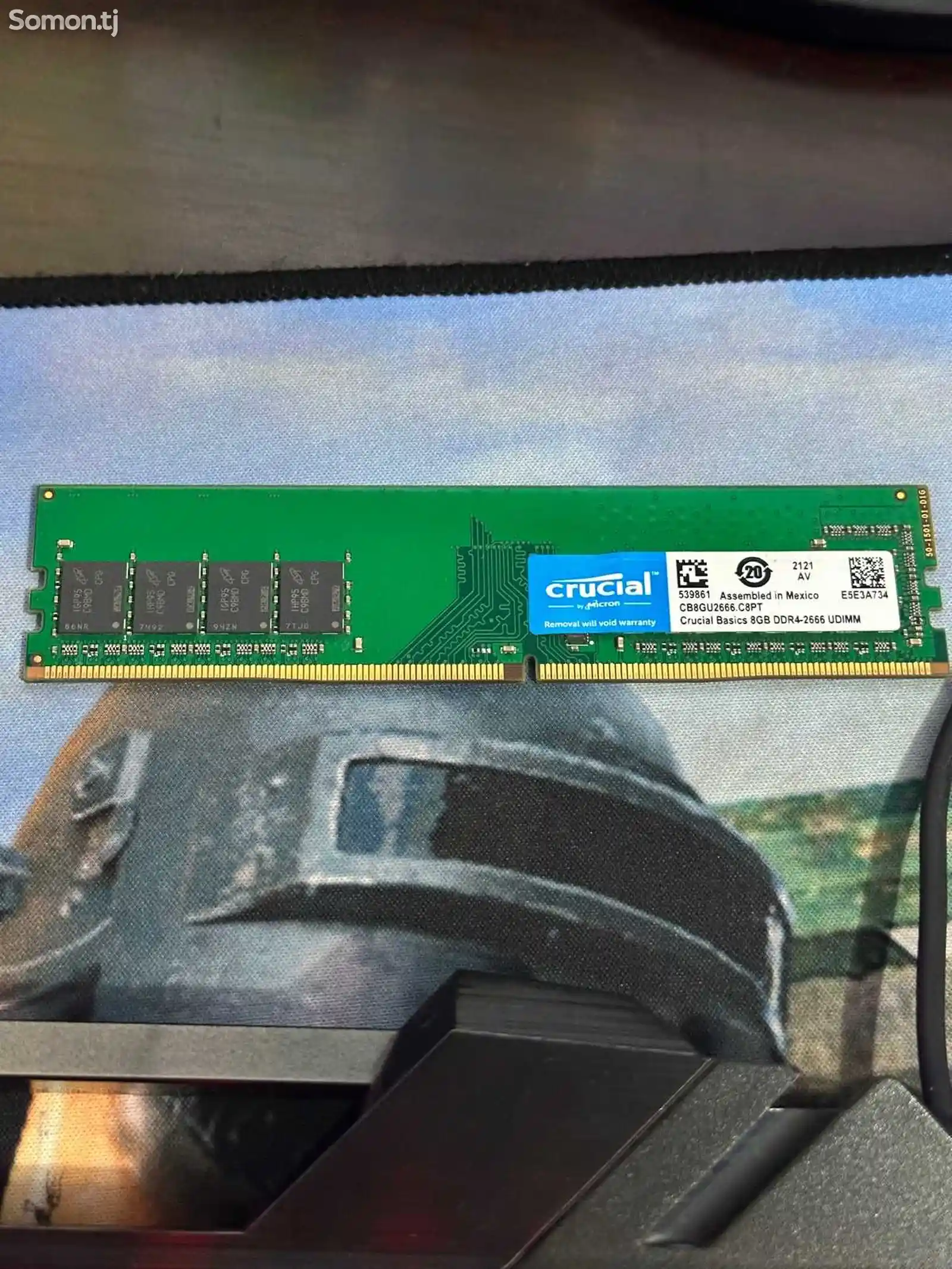 Оперативная память Crucial DDR4 8Gb 2666Mhz-1