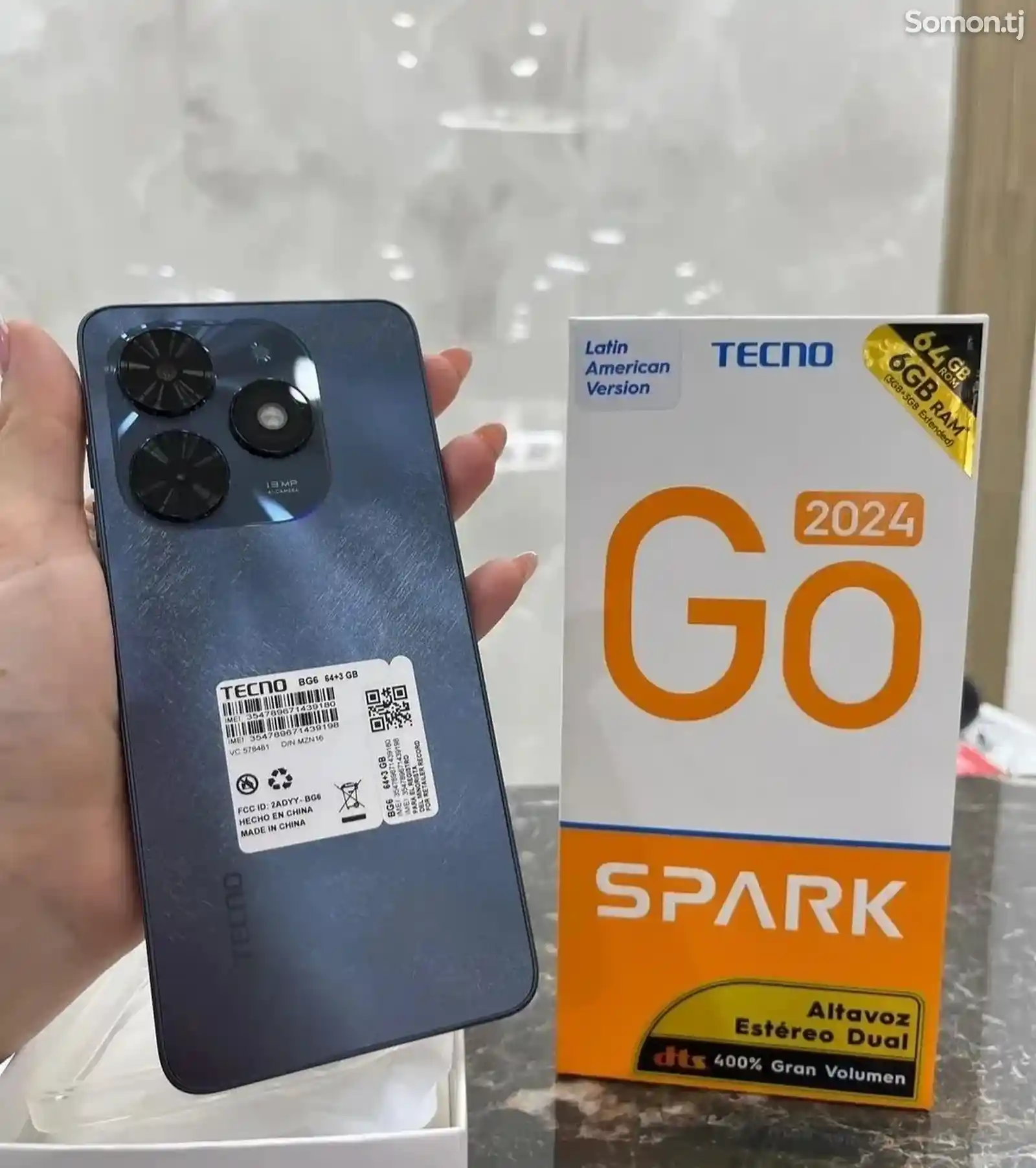 Tecno Spark Go 2024 8/64Gb black-3