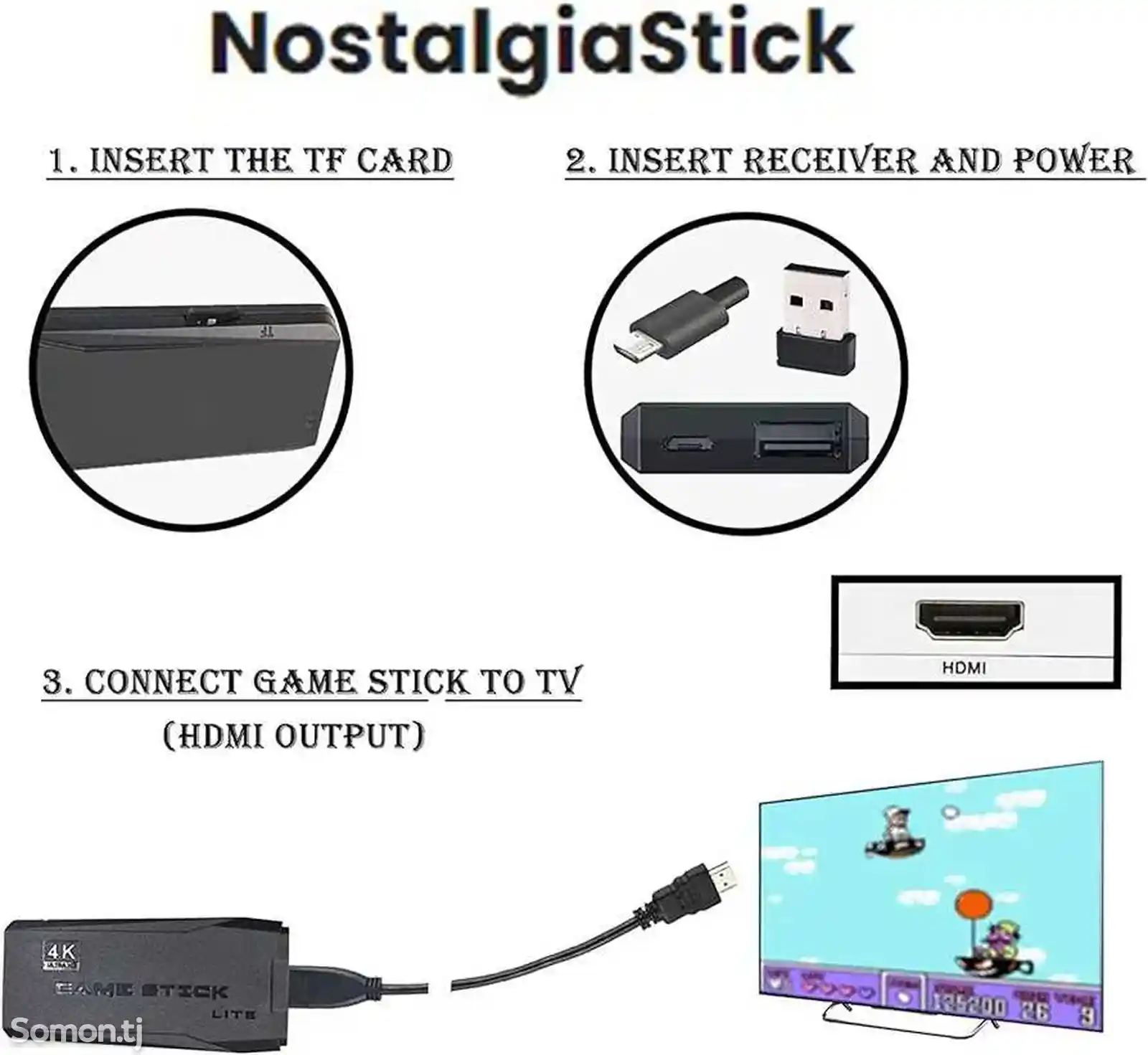 Игровая приставка Game Stick Lite 4K-5