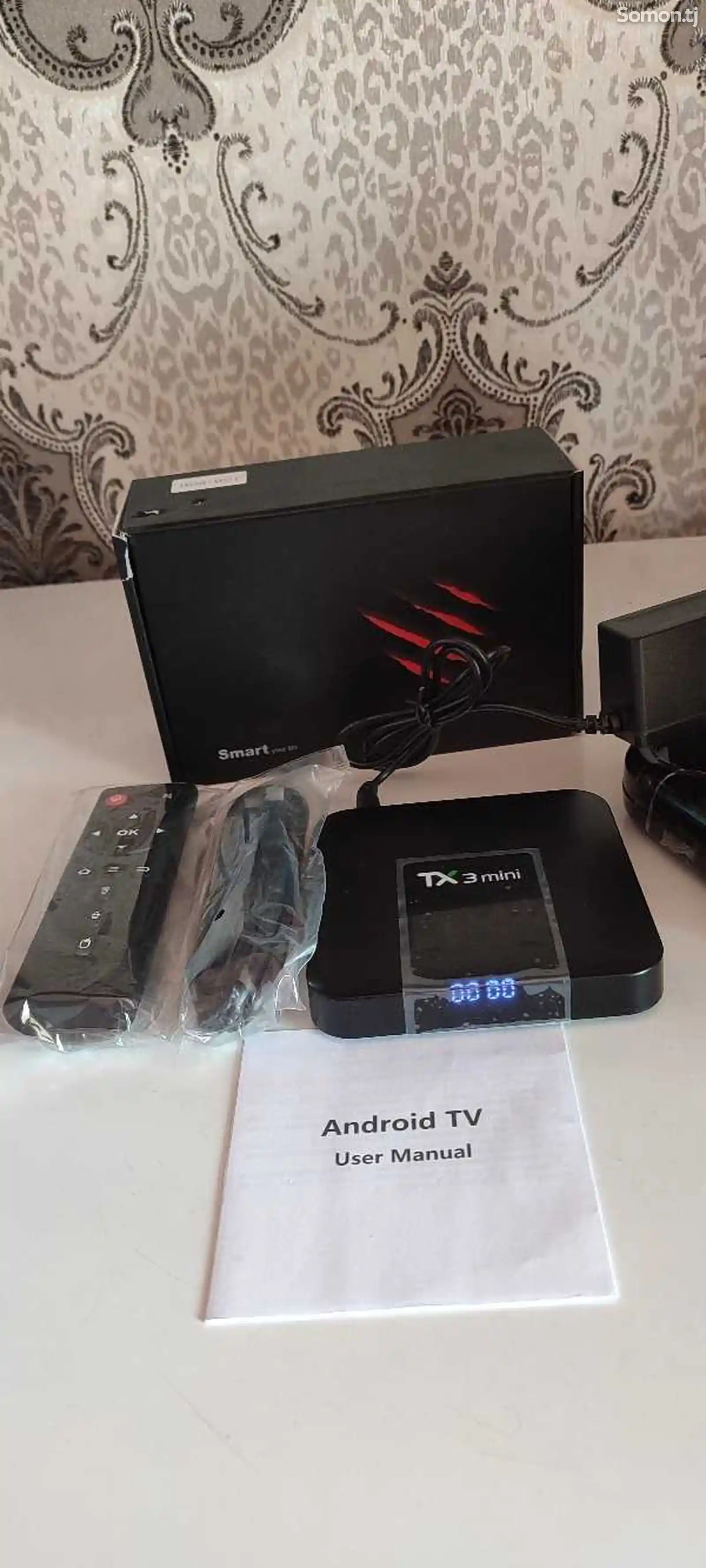 Смарт ТВ приставка Андроид TV3 mini для телевизора-3
