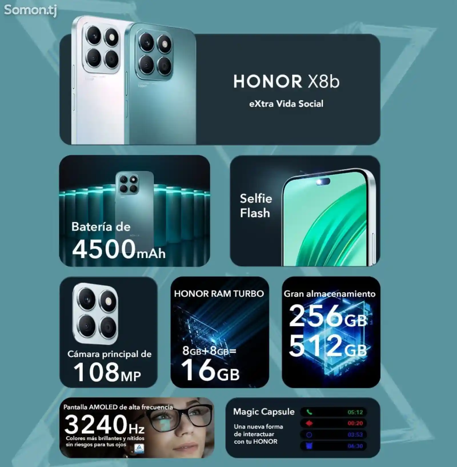 Honor X8b 256gb-3