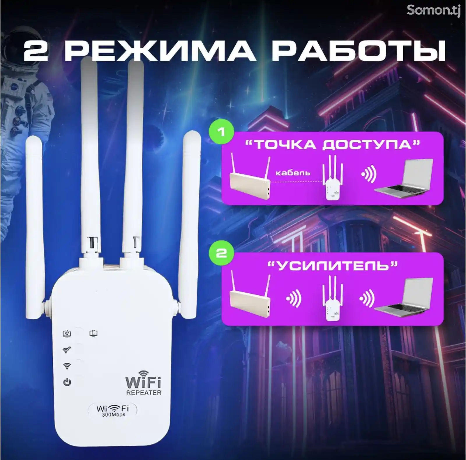 WiFi ретранслятор/репитор-2