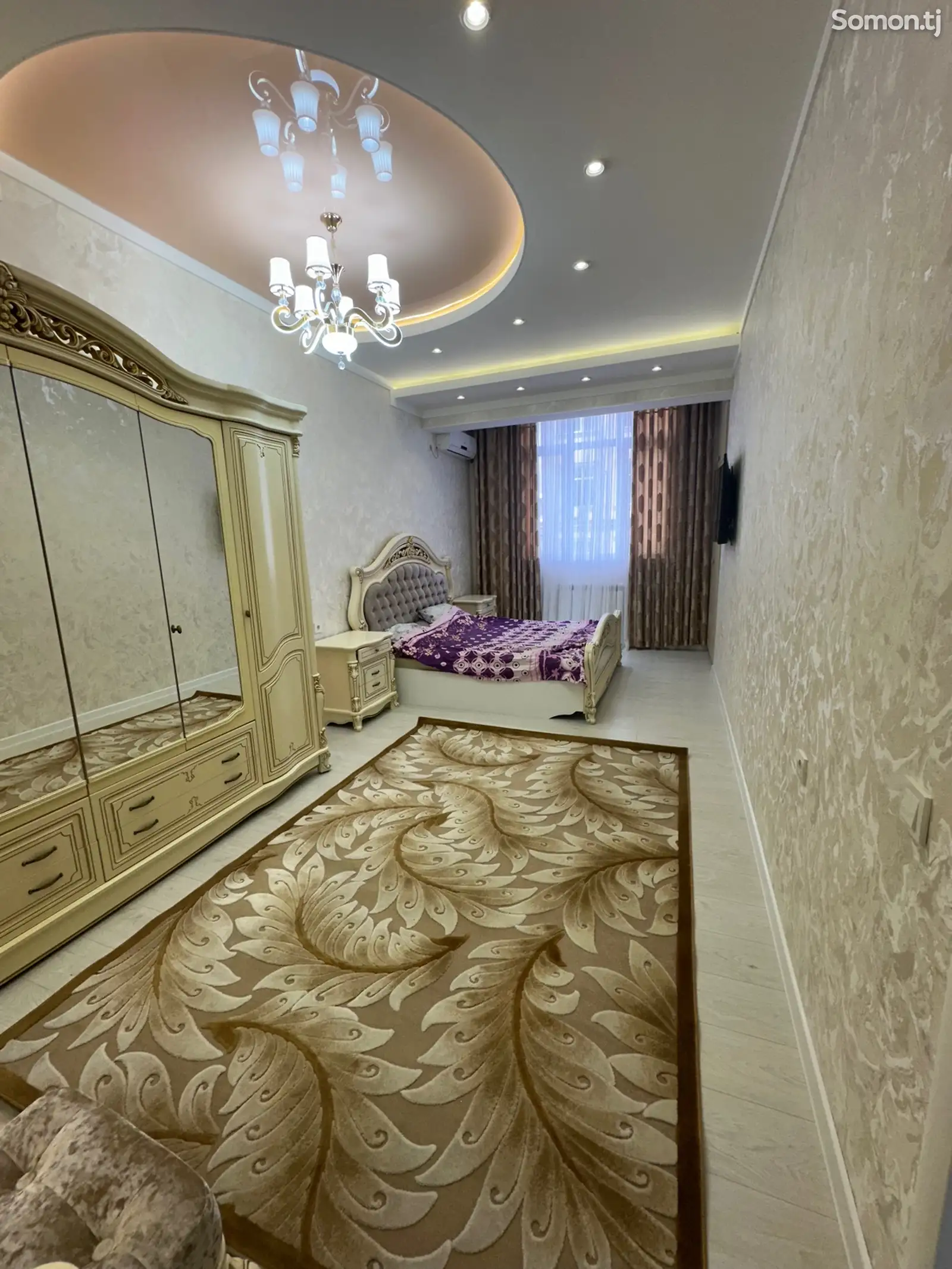 3-комн. квартира, 9 этаж, 107 м², Исмоил Сомони-6