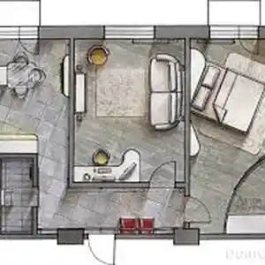 1-комн. квартира, 10 этаж, 36 м², РУДАКИ