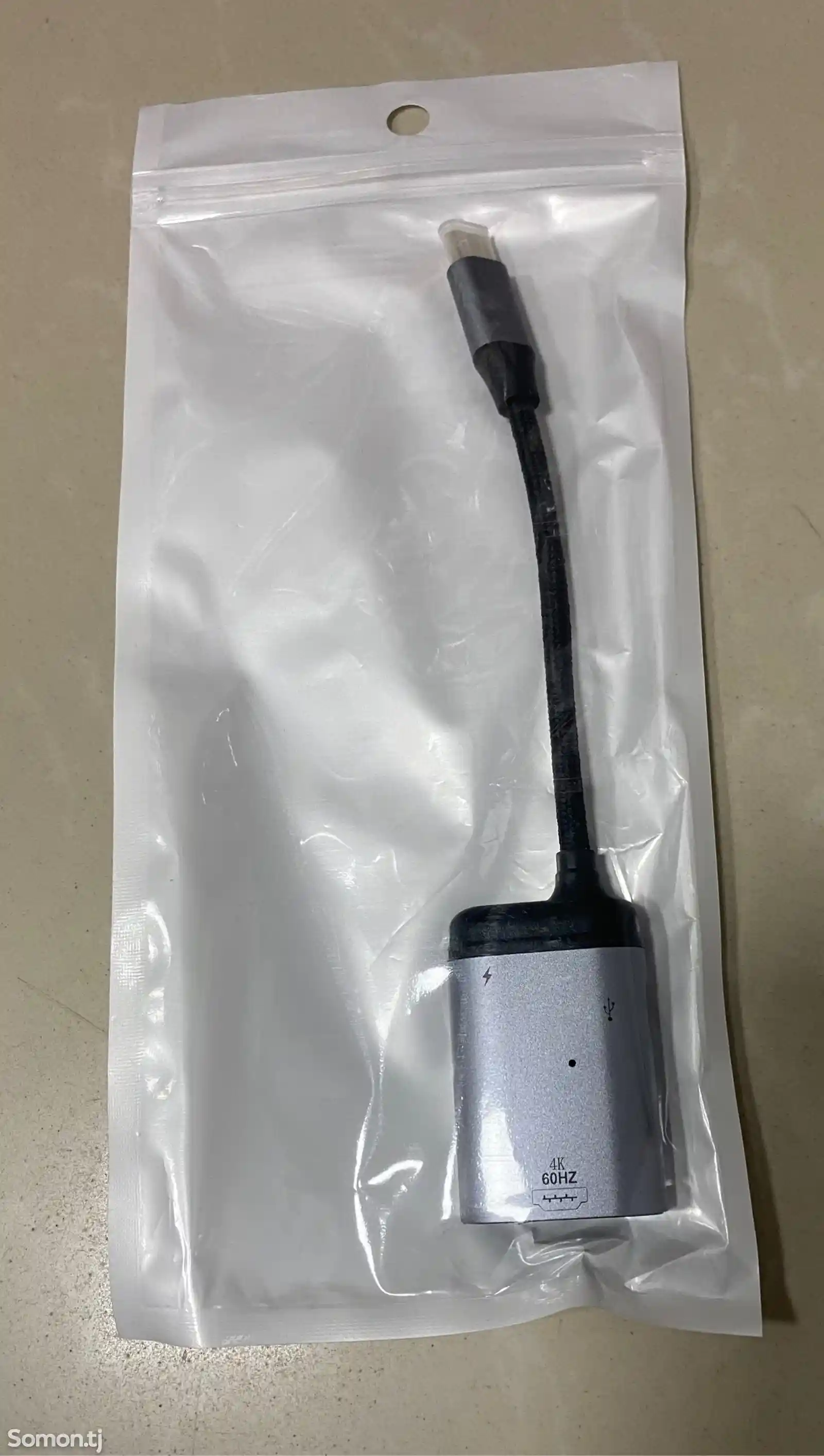 Адаптер-конвертер USB C в HDMI с зарядкой PD 4K USB Type C в HDMI-1