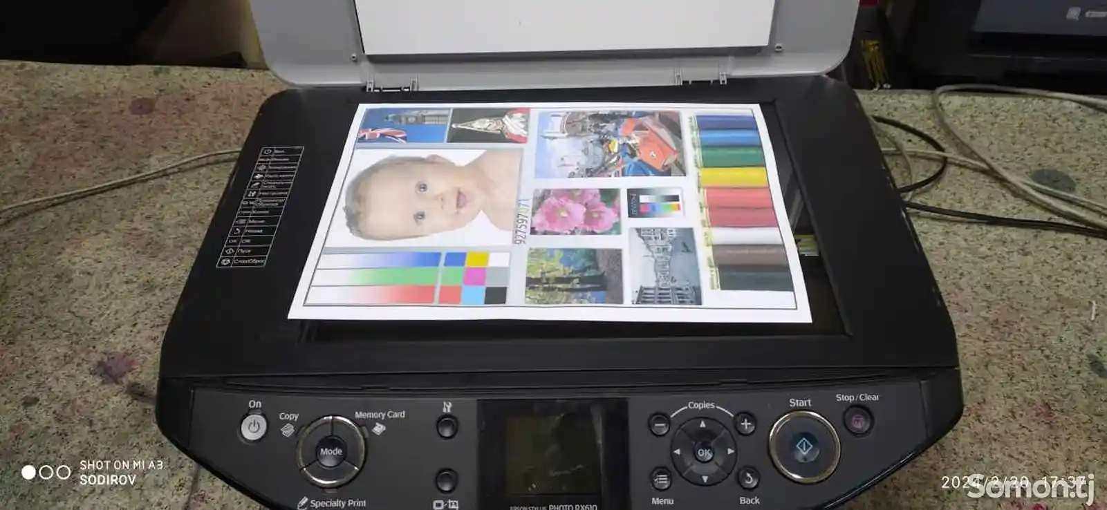 Цветной принтер 3в1 Epson RX610-2