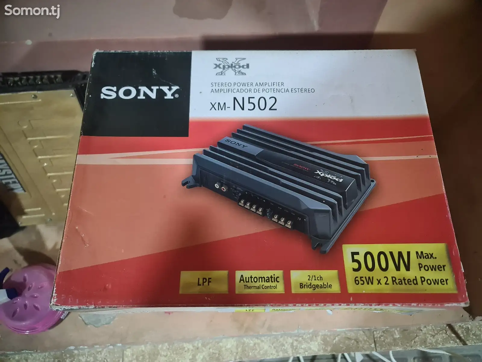 Усилитель Sony XPloid 500x4 watt