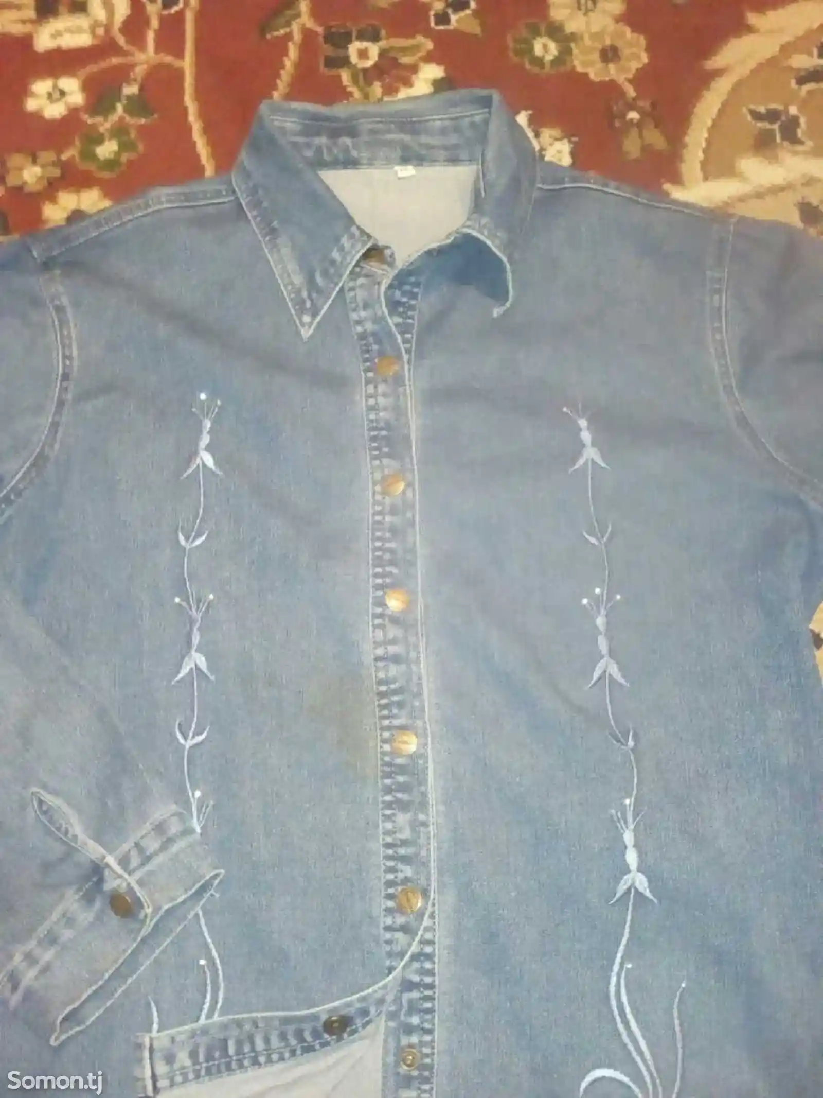 Рубашка джинсовая-2