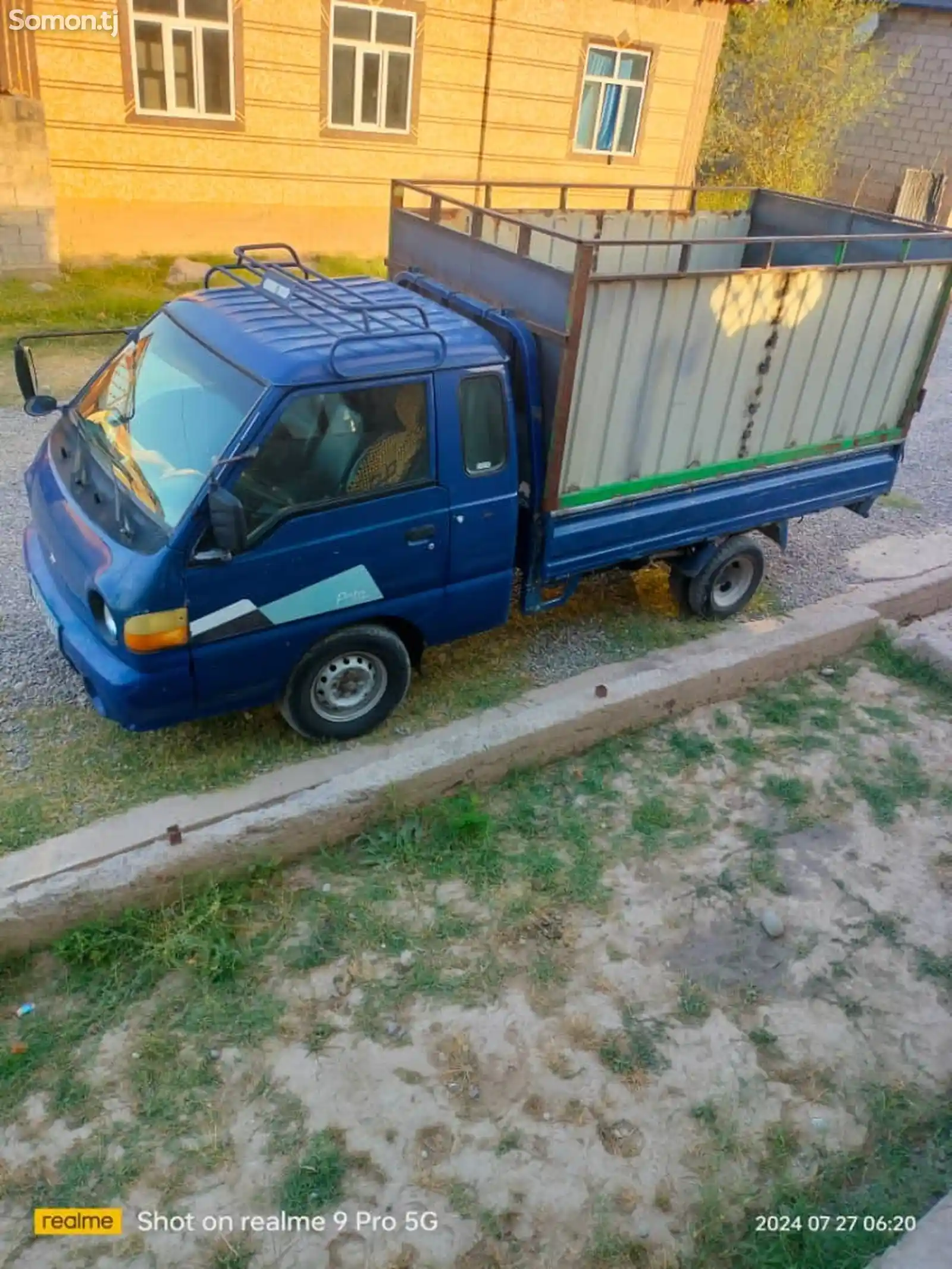 Бортовой автомобиль Hyundai Porter, 2001-2