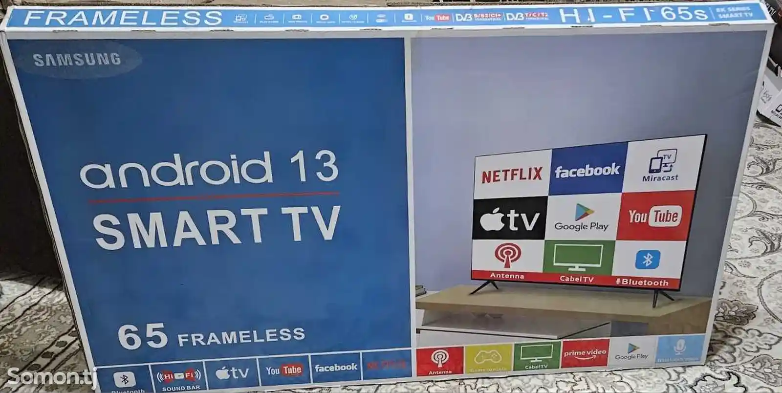 Телевизор Samsung 65 android