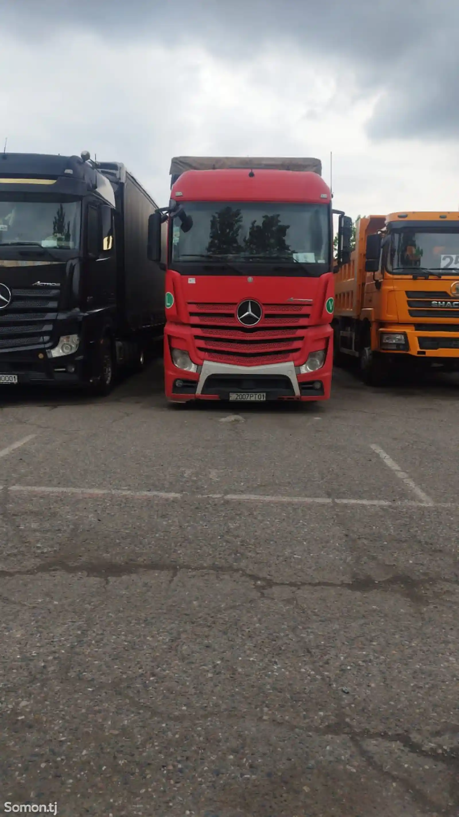 Бортовой грузовик Mercedes Benz Euro 6 , 2013-4