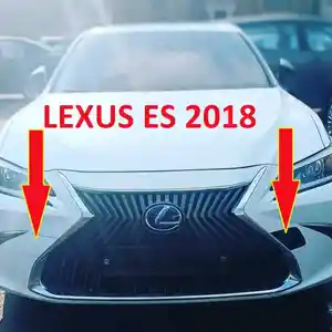 Буксировочные заглушки от Lexus ES 2018