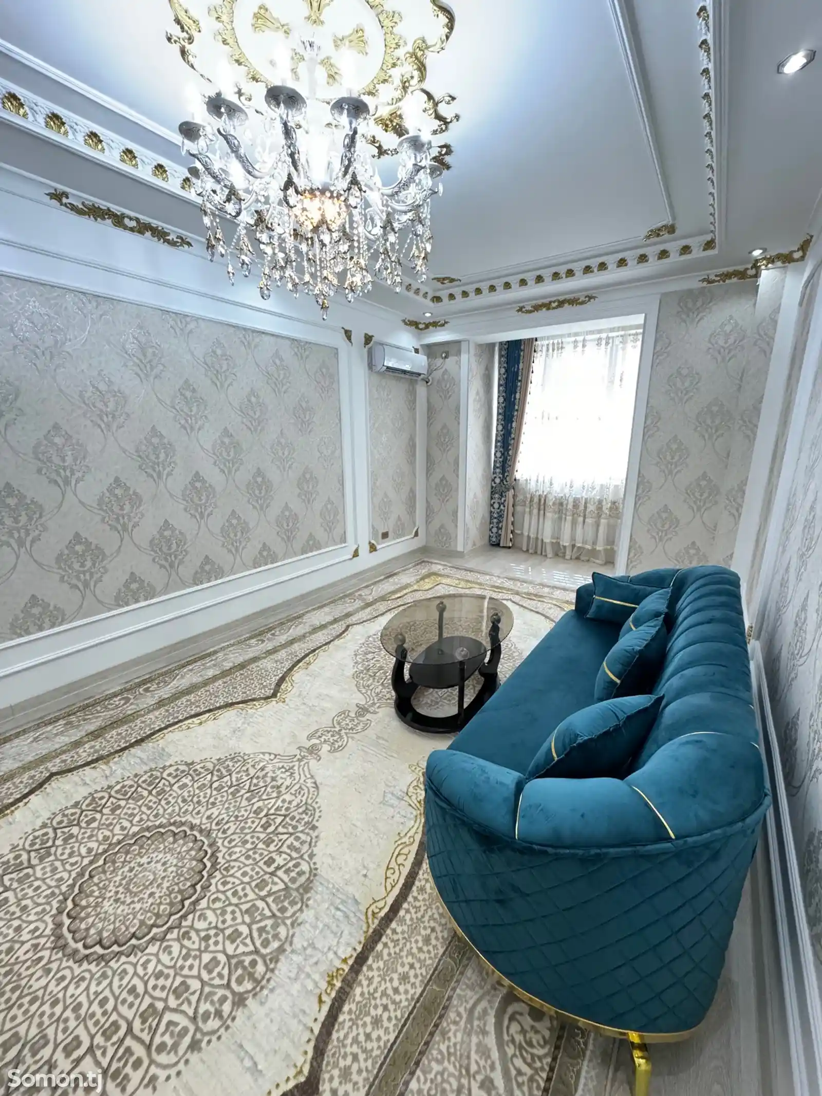 3-комн. квартира, 10 этаж, 100м², Исмоили Сомони-5