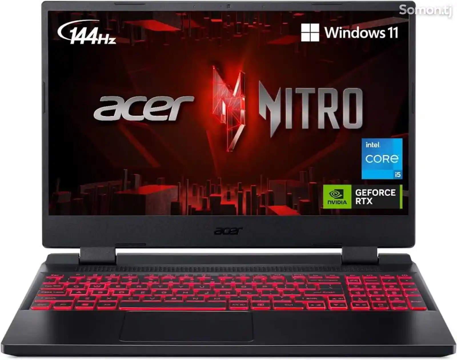 Ноутбук Acer nitro core i5-12500 RTX 3050