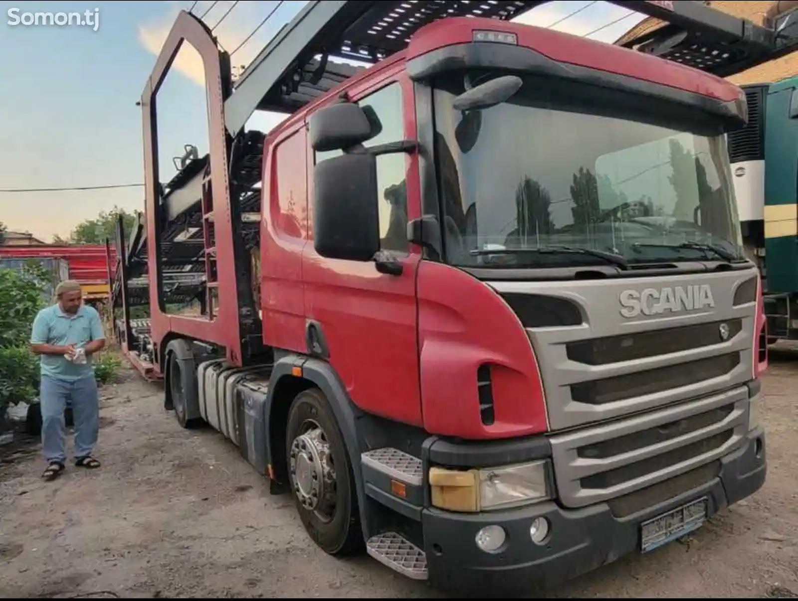 Автовоз Scania P360, 2014-1