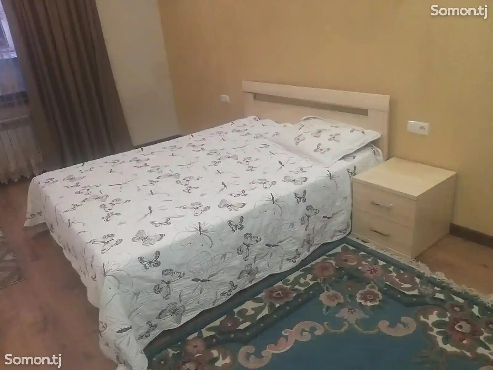 2-комн. квартира, 3 этаж, 110м², И.Сомони дом печать-3