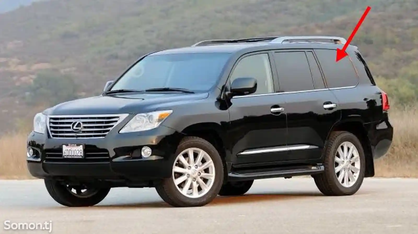 Форточка задний левый Lexus lx570 2009-1