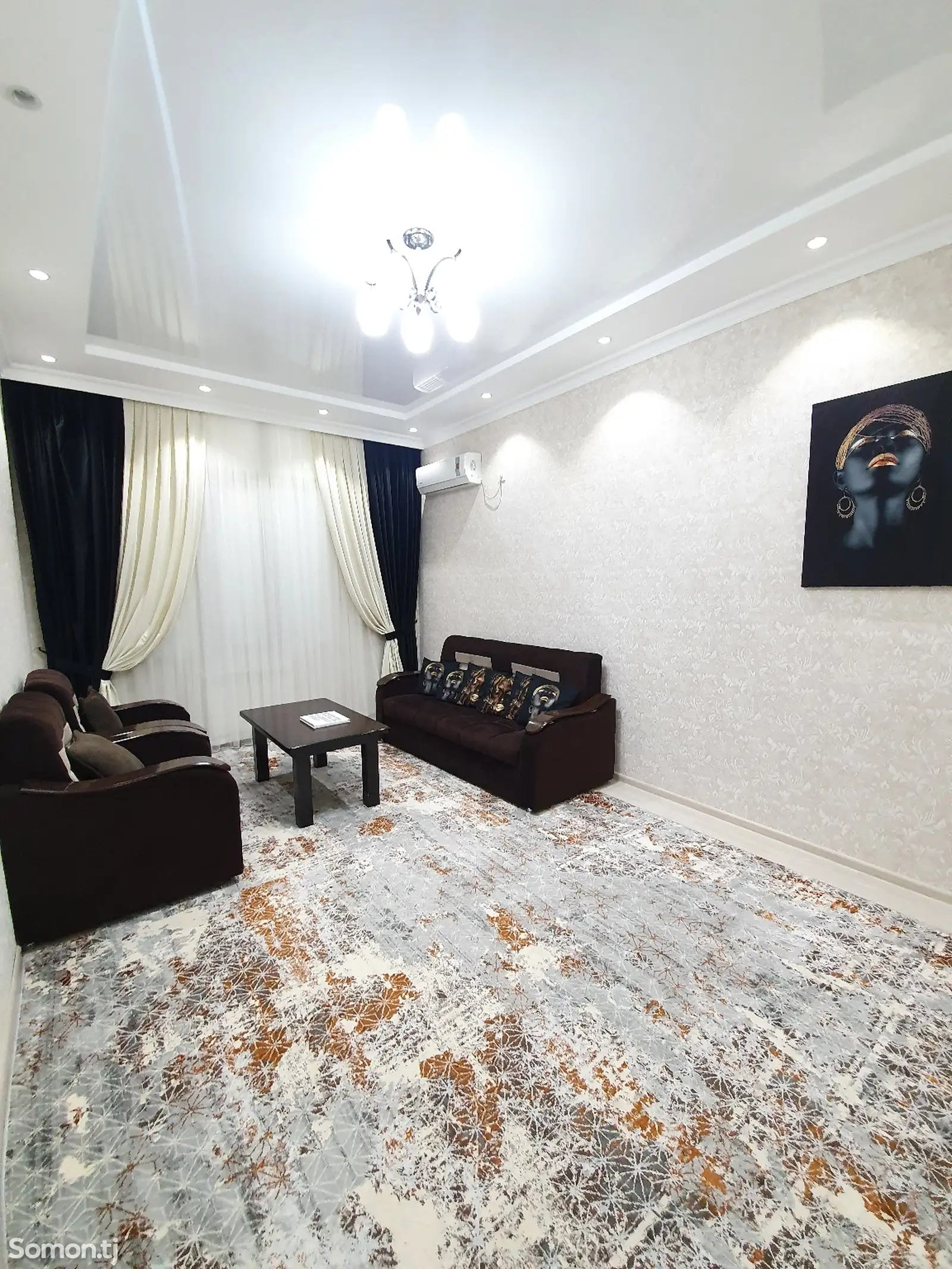 3-комн. квартира, 13 этаж, 80м², Шохмансур-1