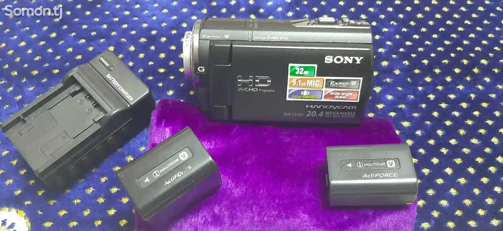 Видеокамера Sony hdr-cx580-3