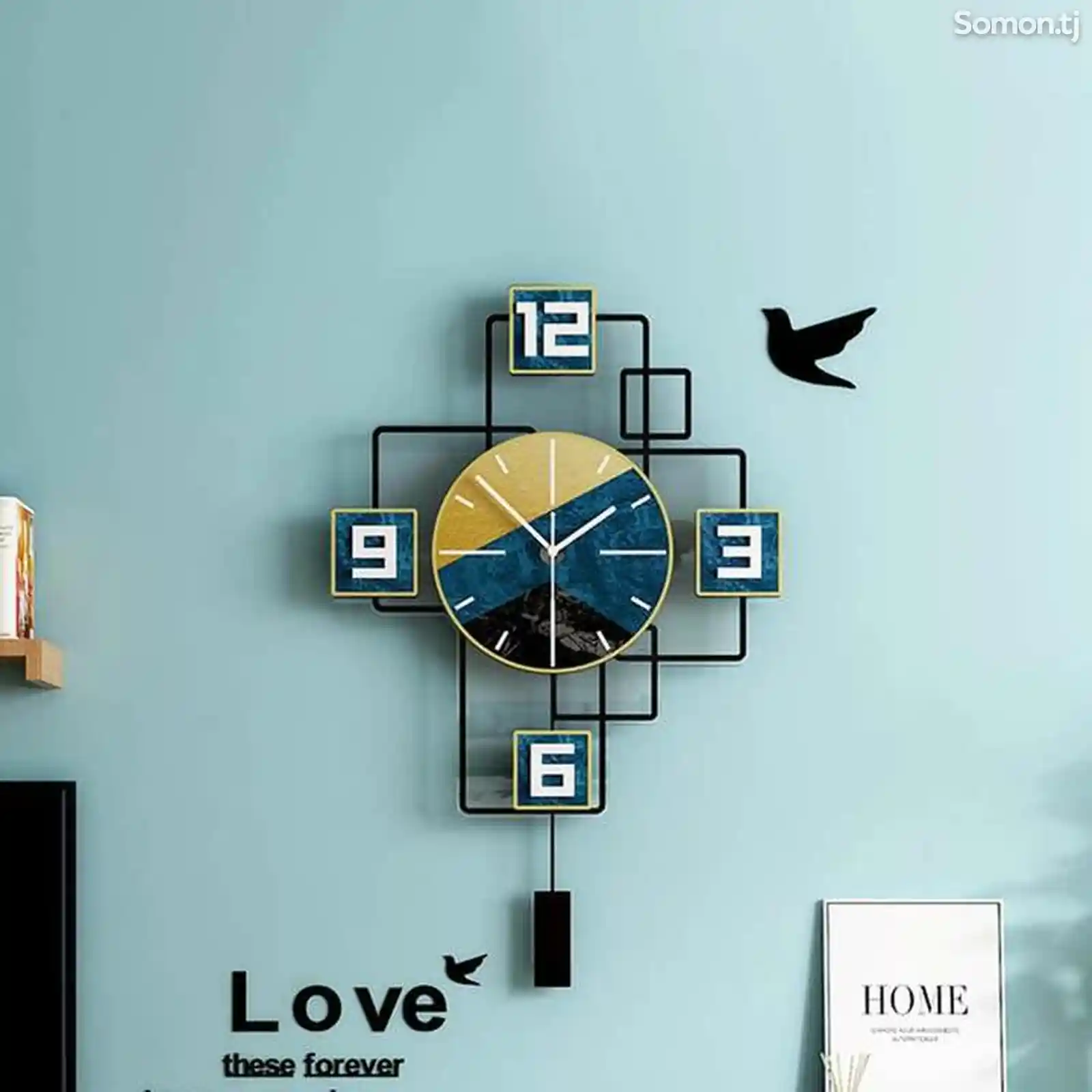 Декоративные часы на заказ-11