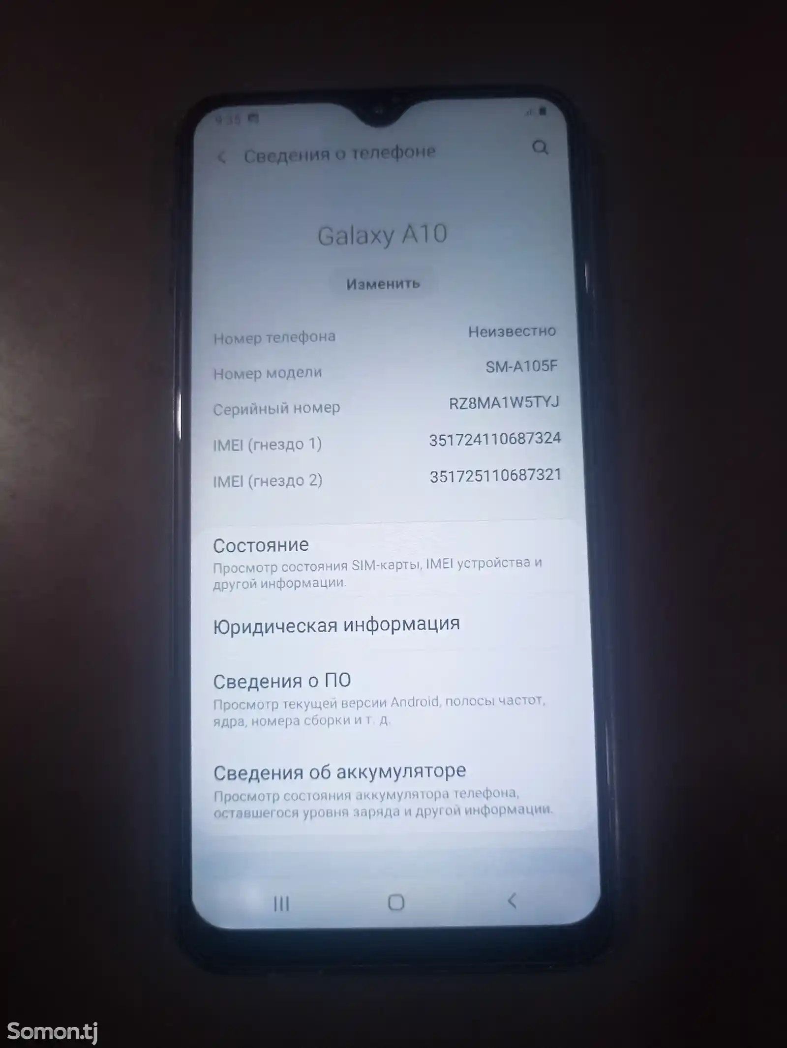 Samsung galaxy A10-2