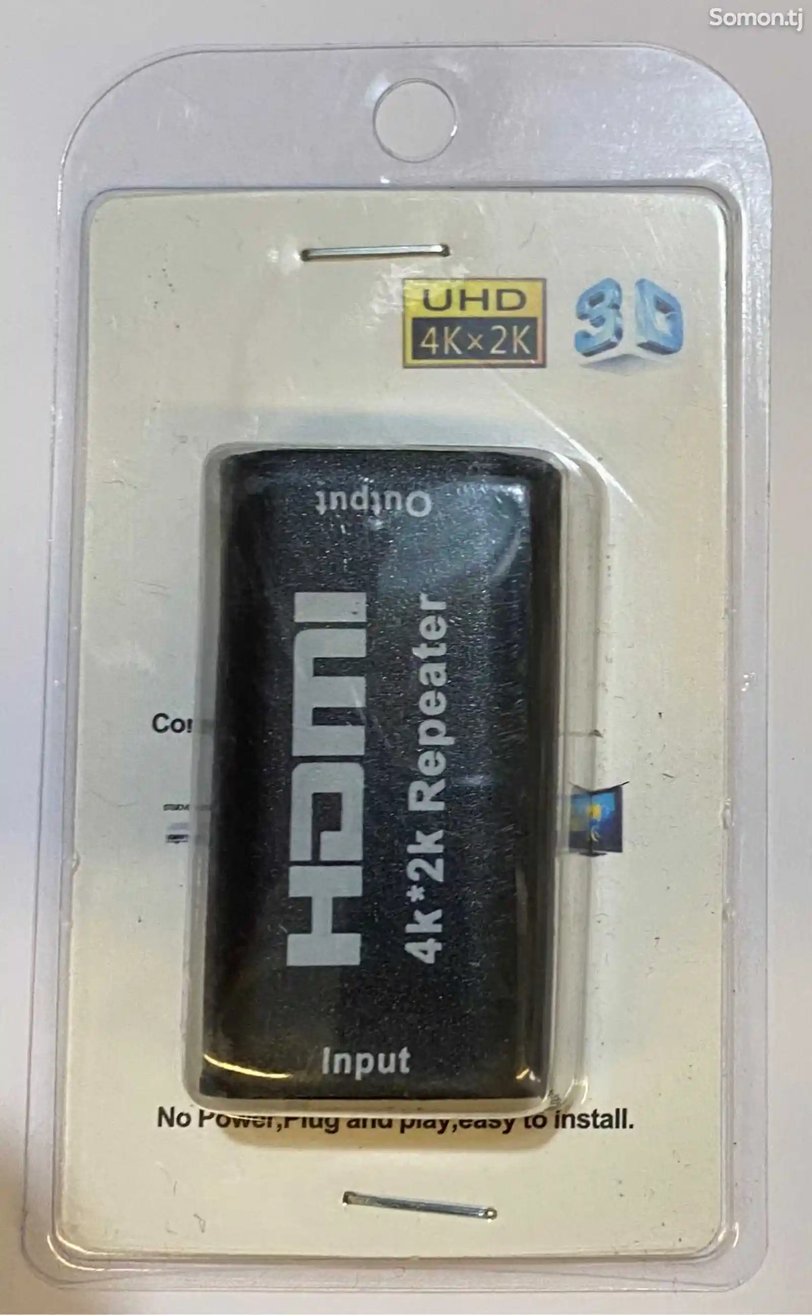Адаптер HDMI to HDMI 2K-4K-1