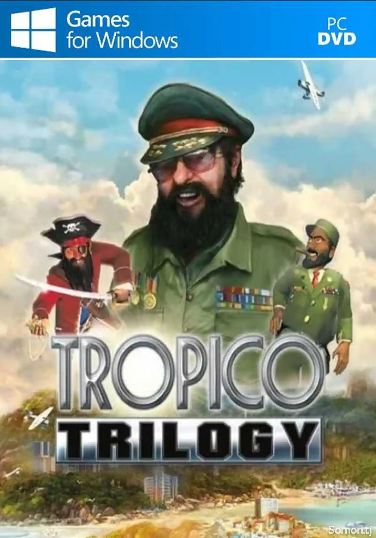 Игра Tropico trilogy для компьютера-пк-pc-1