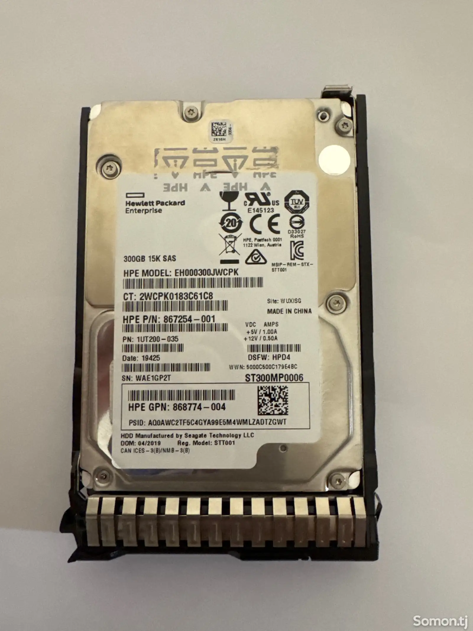 Жесткий диск HPE 15K SAS 400Gb-1