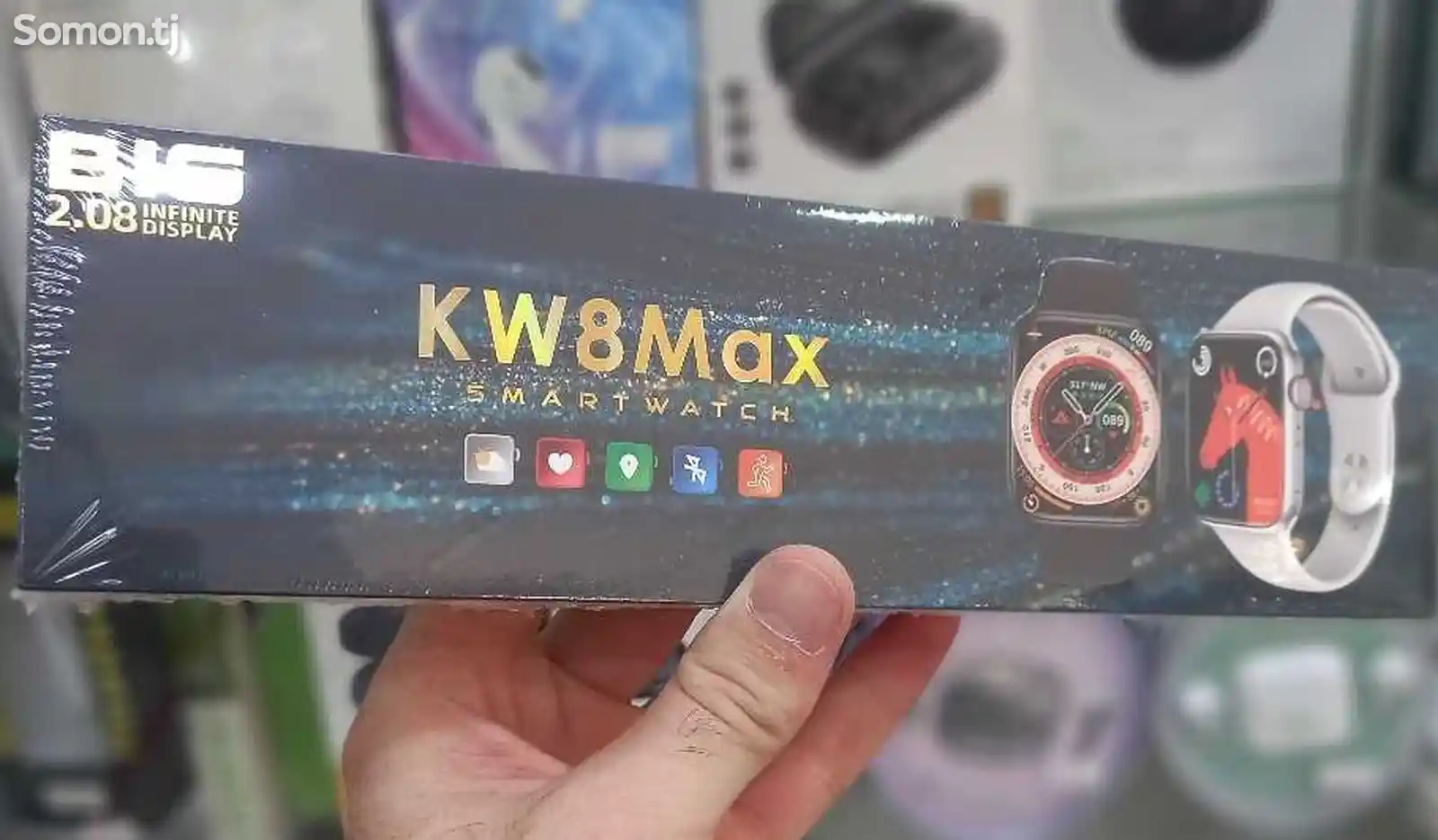 Смарт часы Smart Watch KW8 Max-3