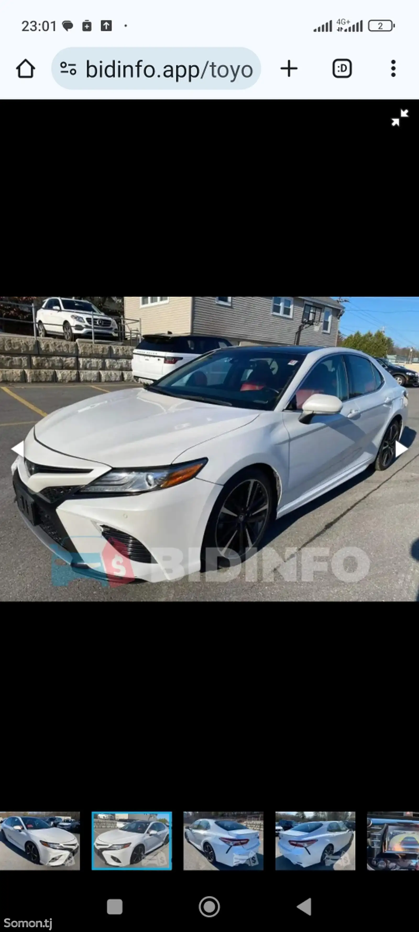 Toyota Camry, 2018-2