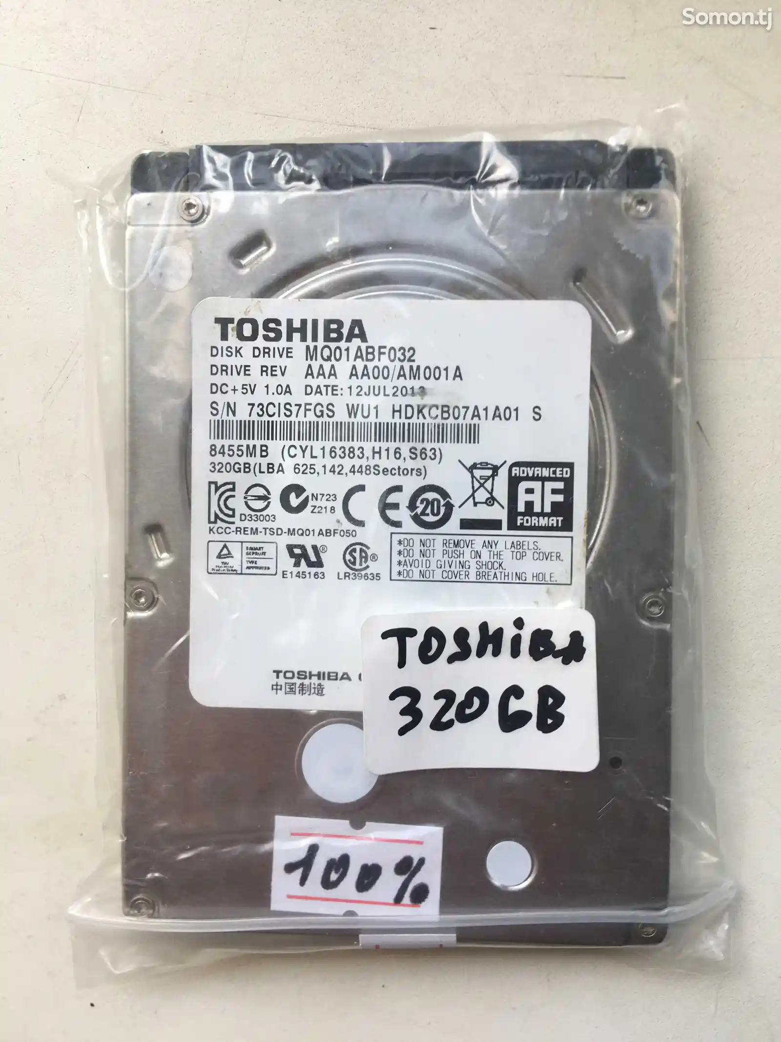 Жесткий диск HDD Toshiba 320GB