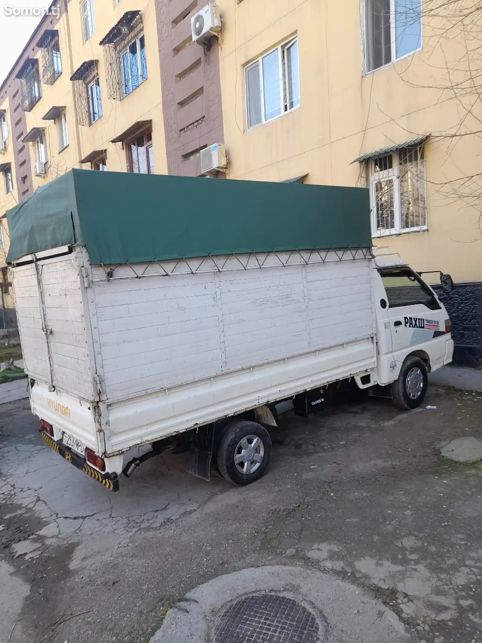 Бортовой автомобиль Hyundai Porter, 2002-4