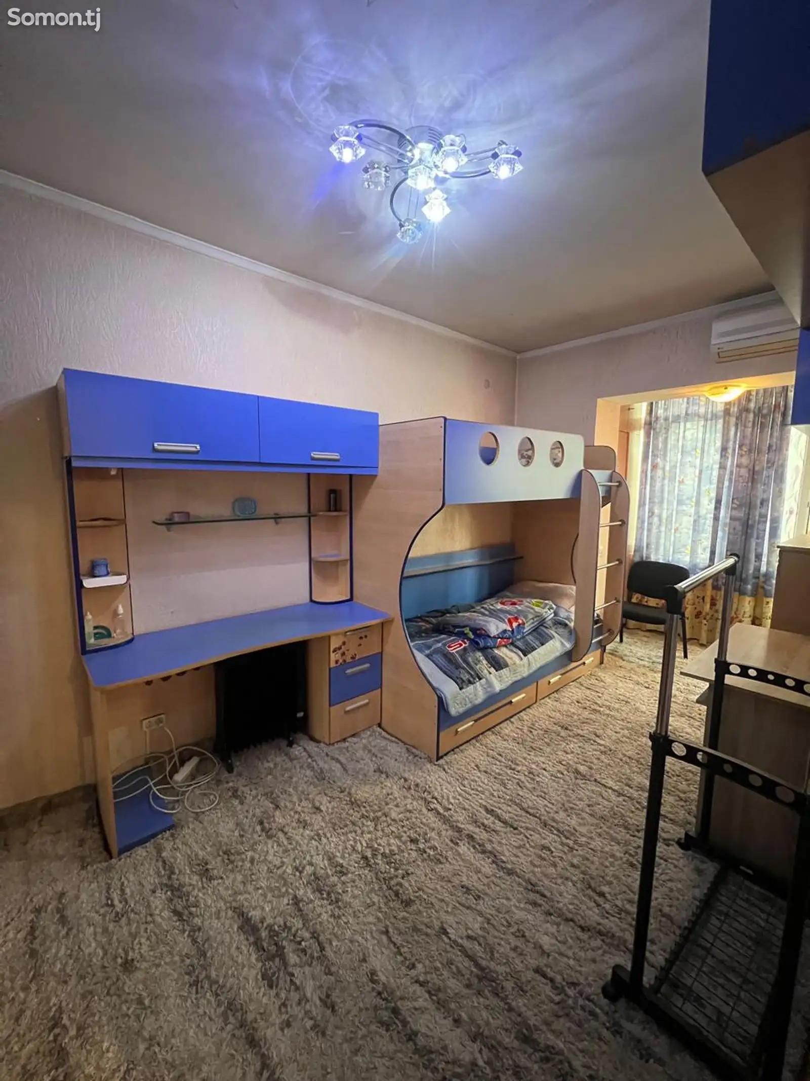 3-комн. квартира, 4 этаж, 90м², Исмоили сомони-3