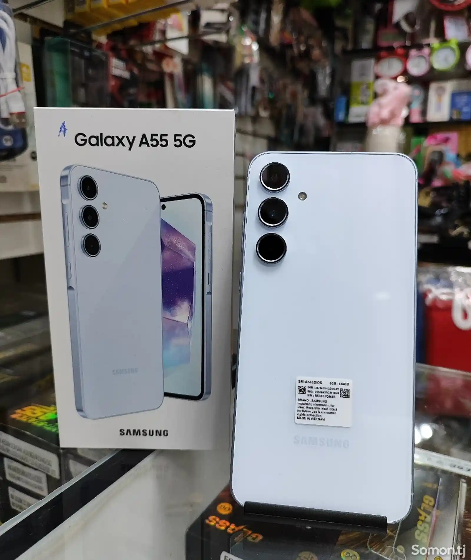 Samsung galaxy A55 5G 8/256Gb blue-1