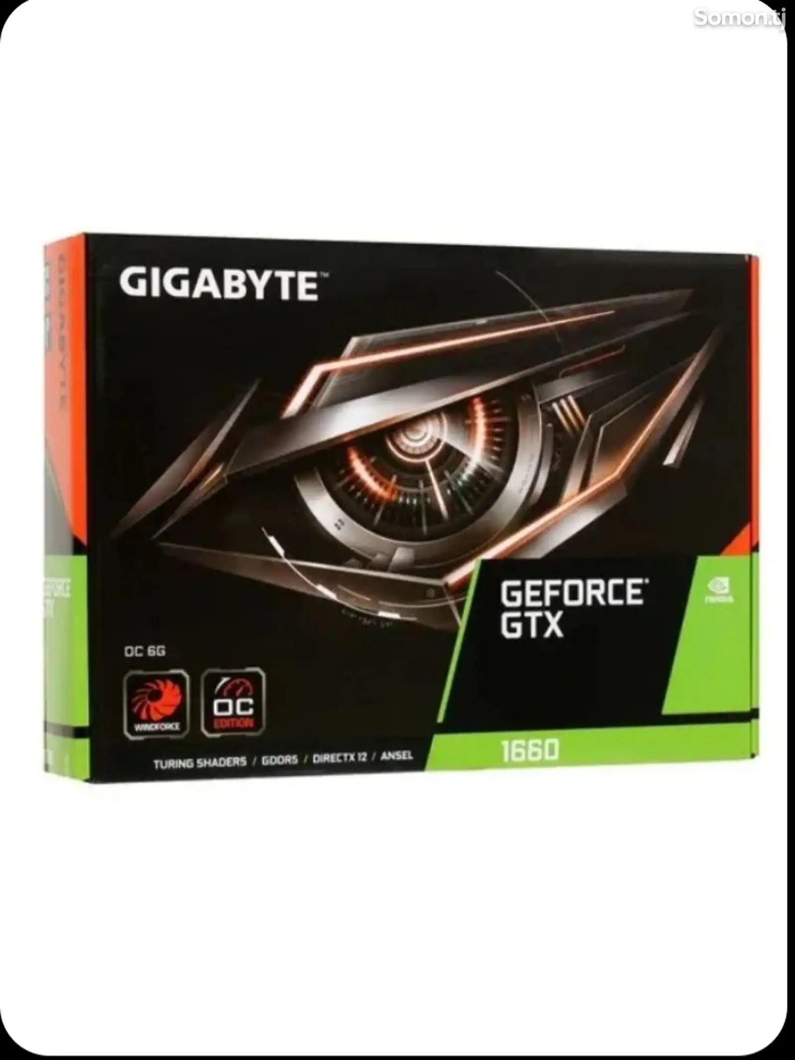 Gigabyte Видеокарта GeForce GTX 1660 6 ГБ-1