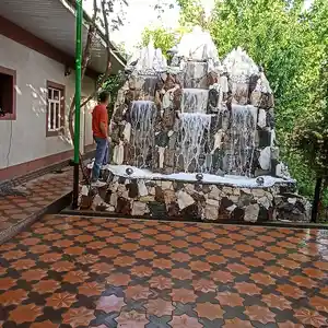 Искусственный водопад на заказ