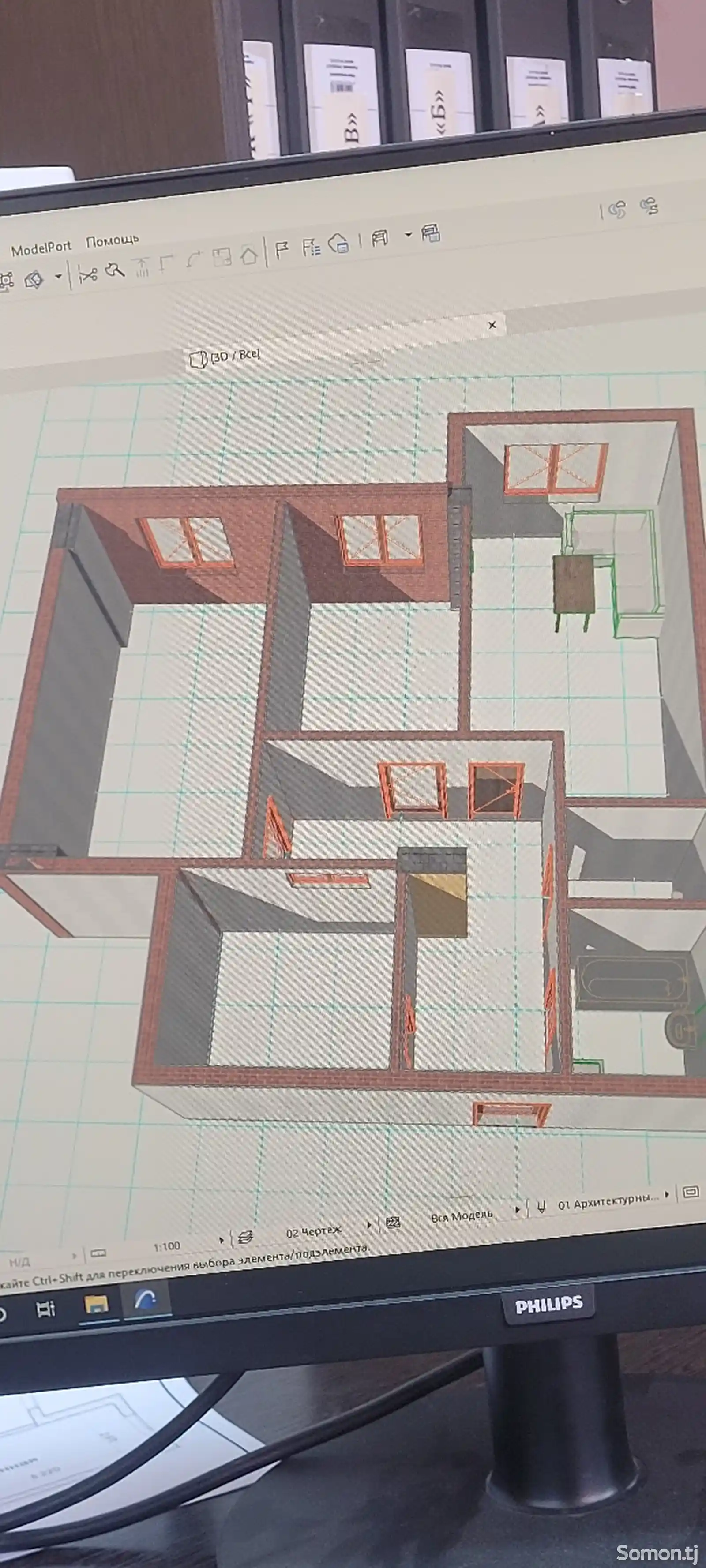 3-комн. квартира, 12 этаж, 92 м², Фирдавси-1