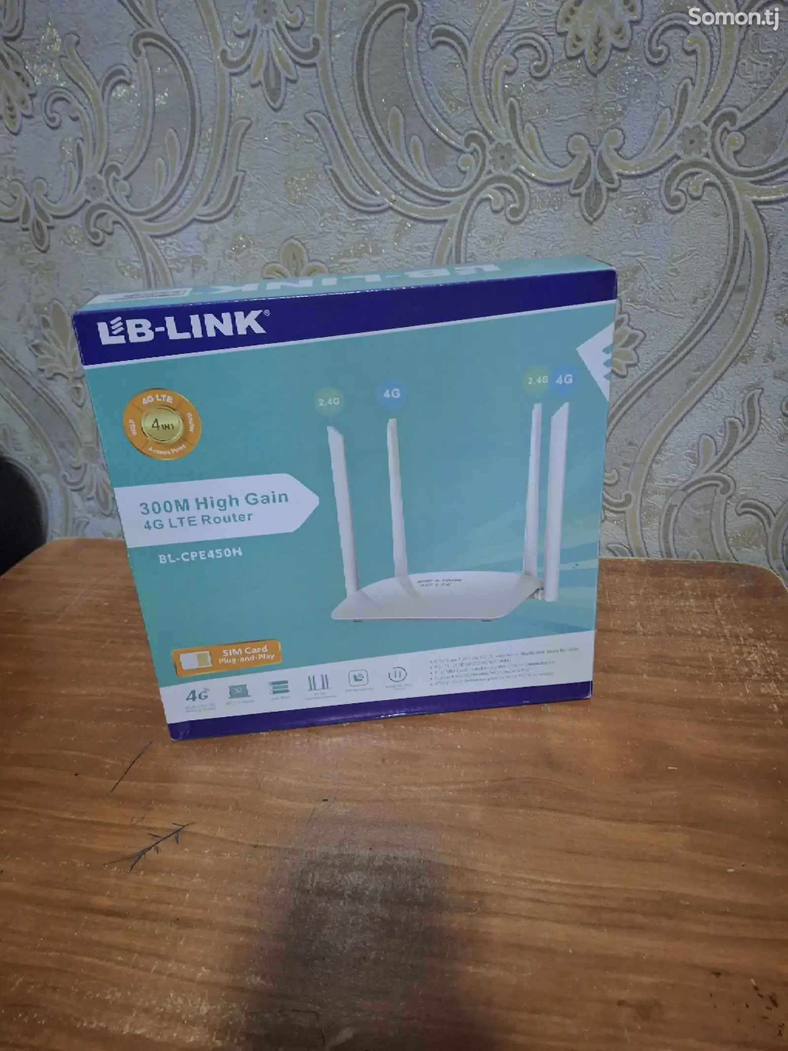 WiFi роутер Lb-link ба симкарта-1