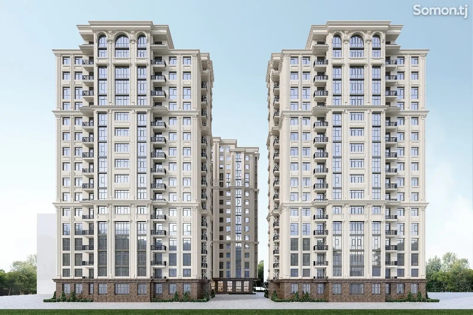 2-комн. квартира, 1 этаж, 62 м², Шохмансур-1