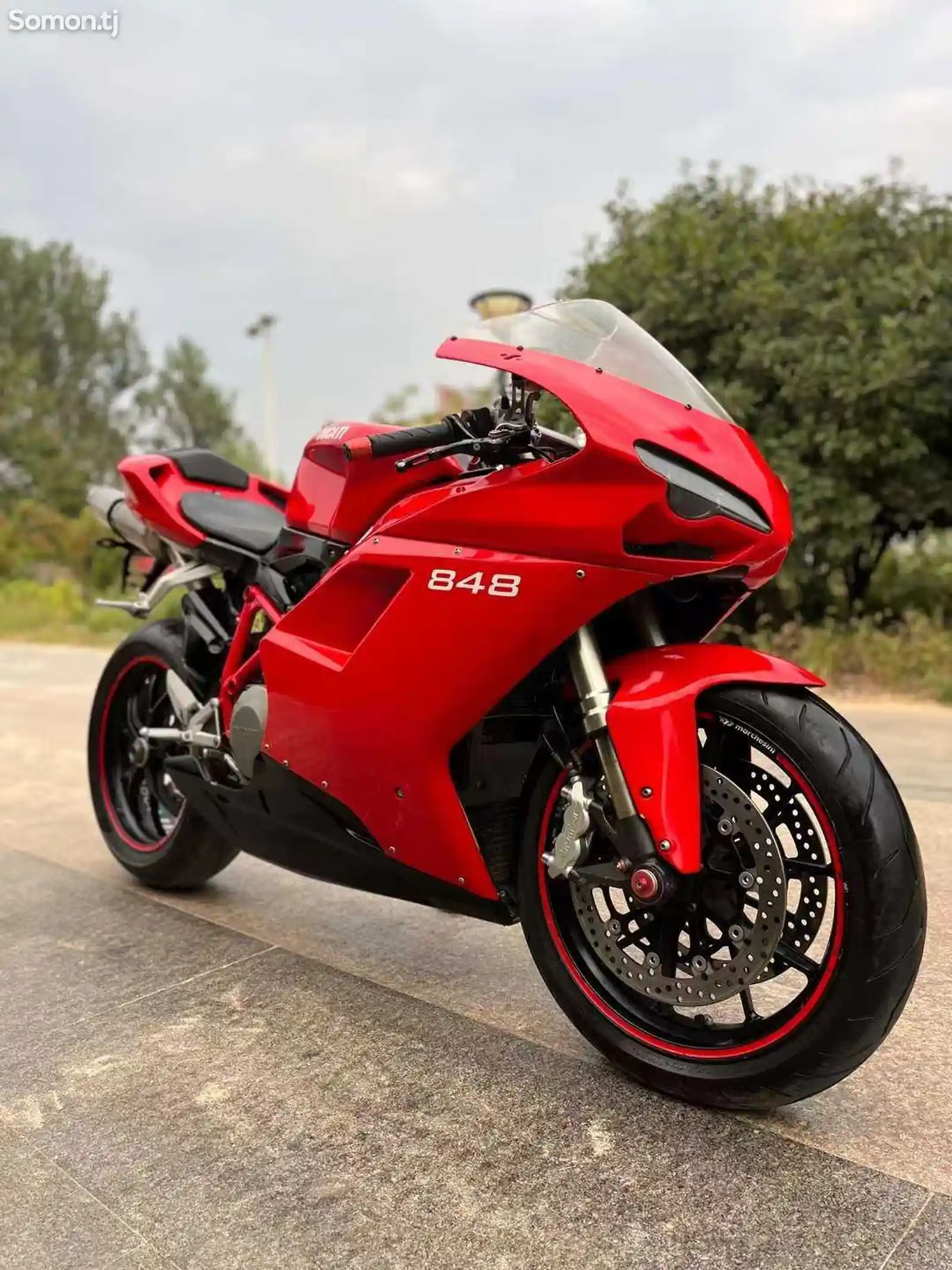 Мотоцикл Ducati 848cc на заказ-7