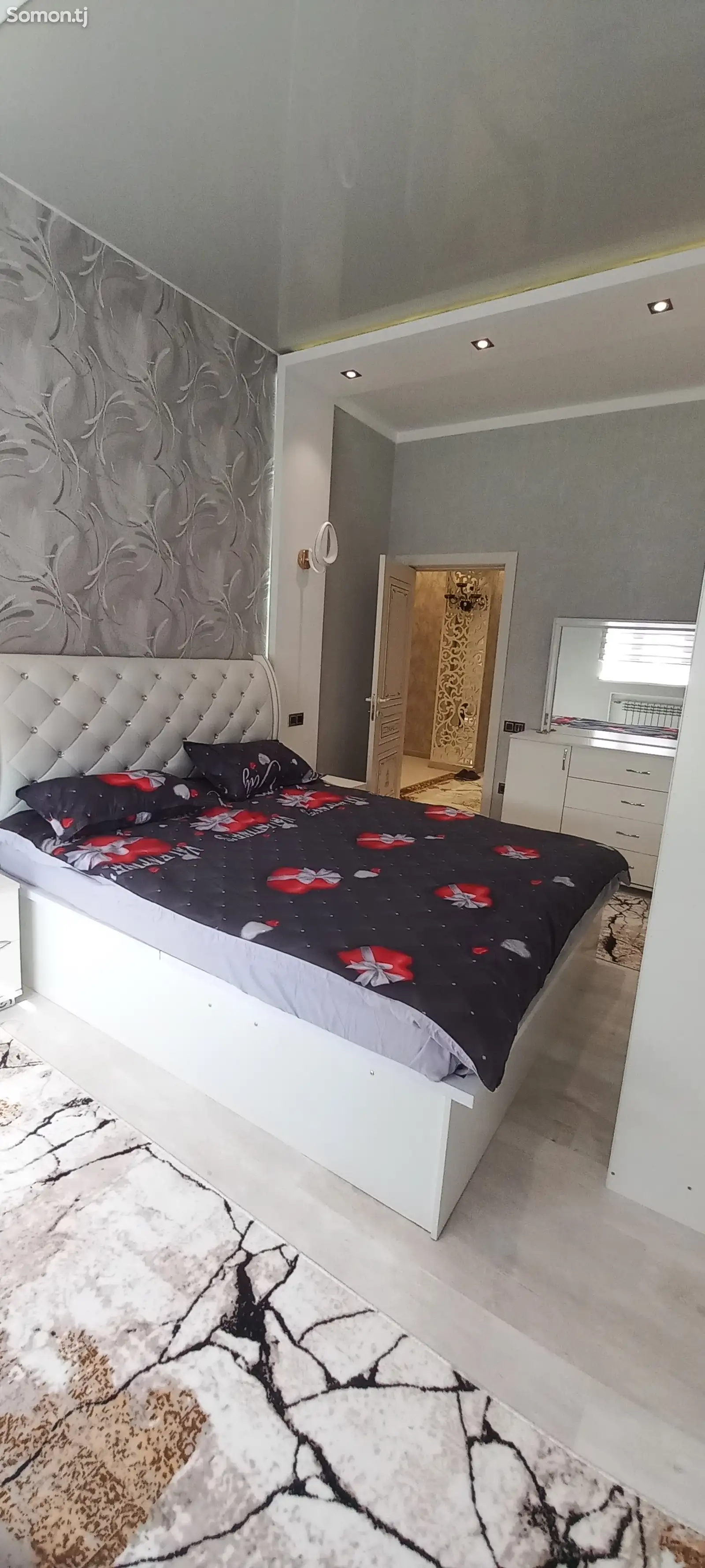 2-комн. квартира, 13 этаж, 51м², И. Сомони-4