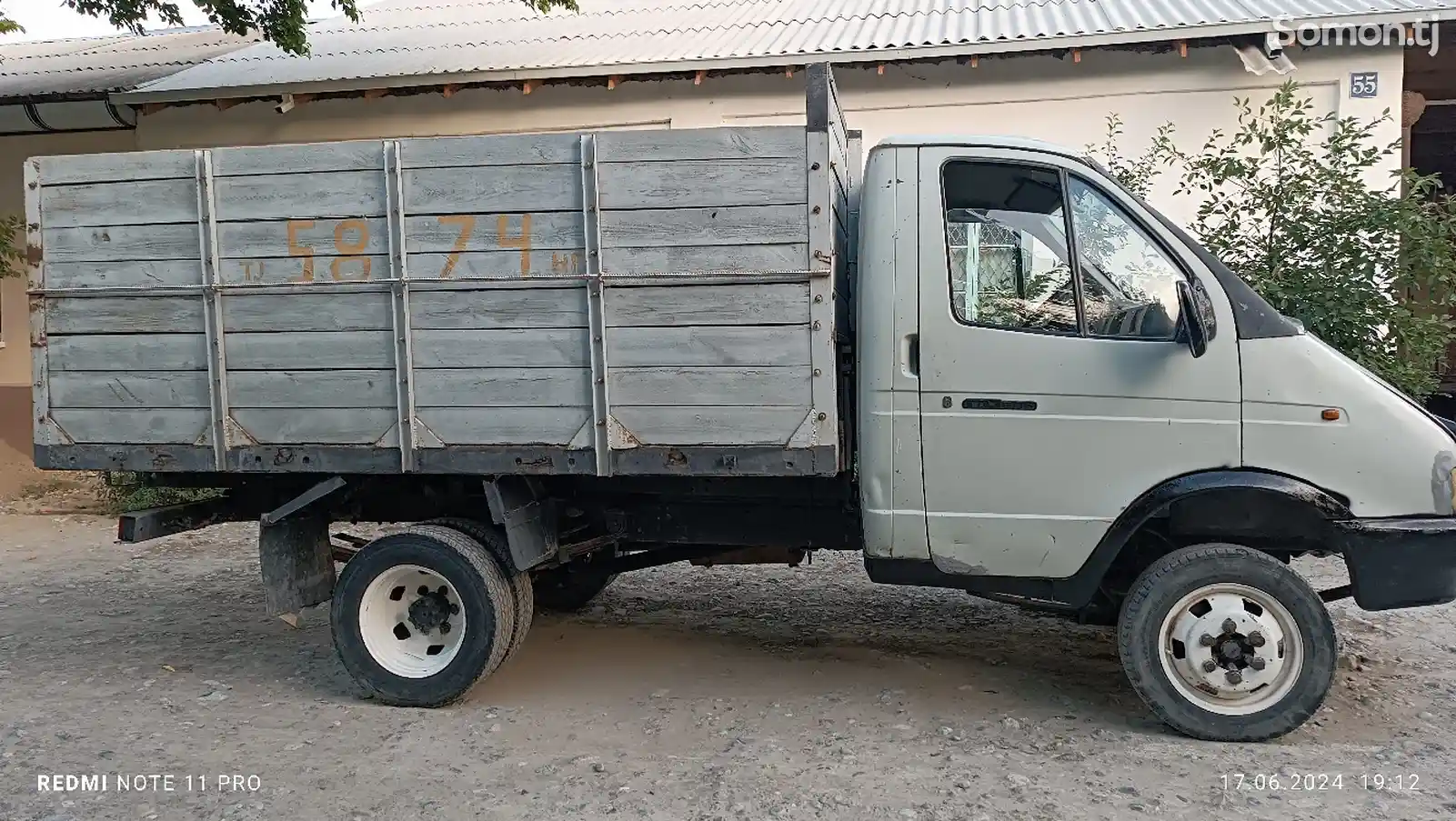 Бортовой грузовик Газель, 1998-8