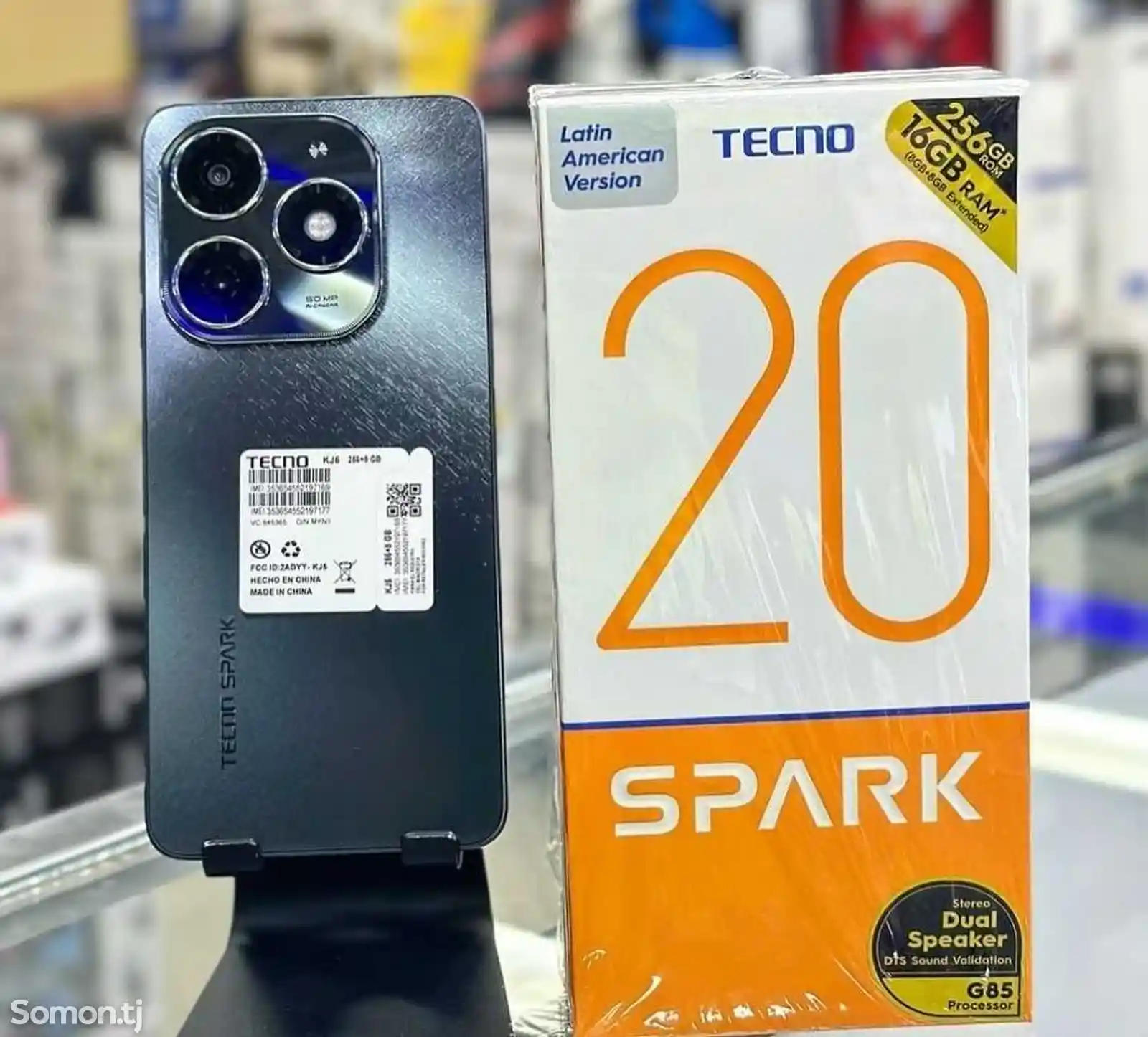 Tecno Spark 20 8/128Gb Black-1