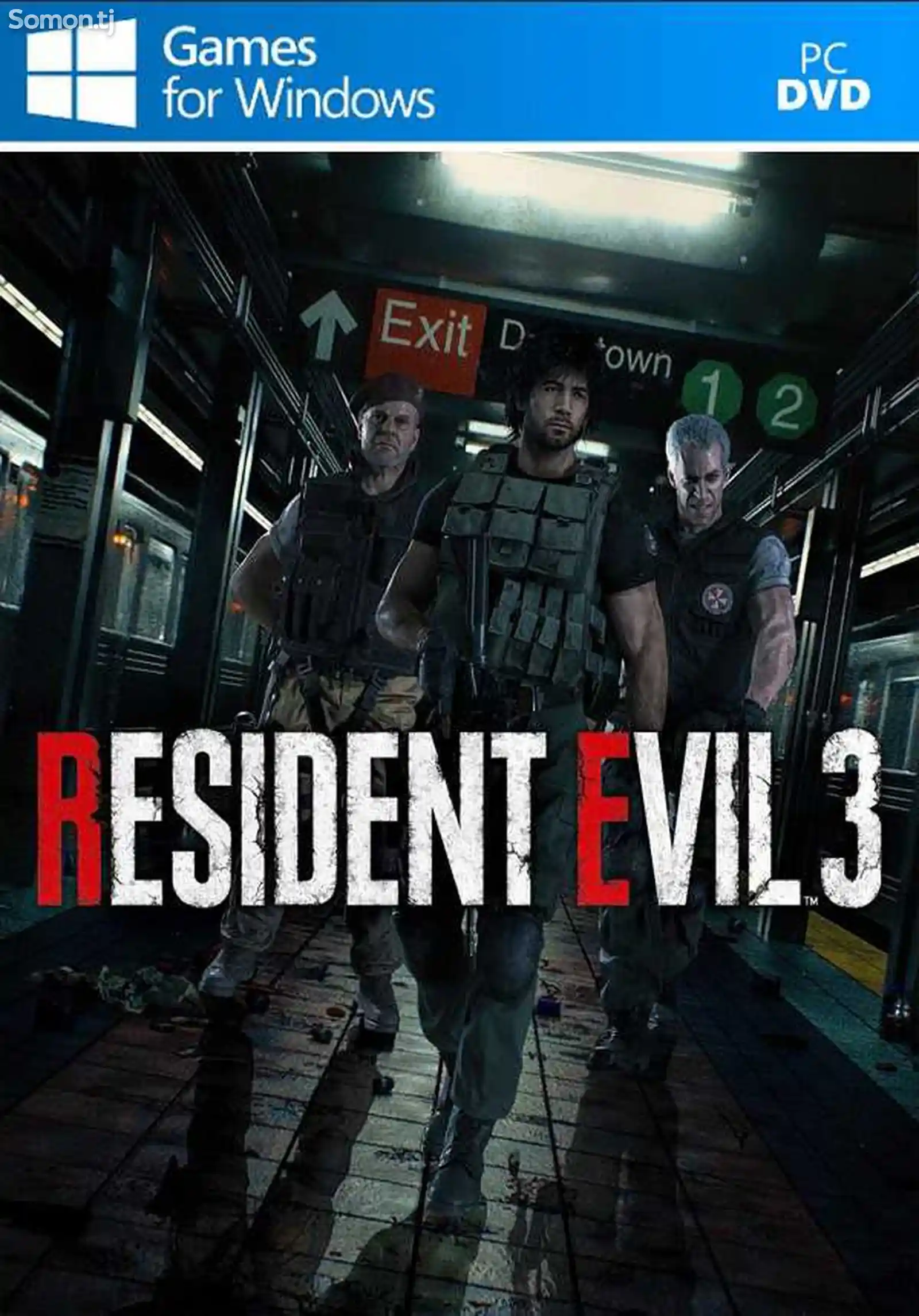 Игра Rezident Evil 3 для компьютера-пк-pc-1