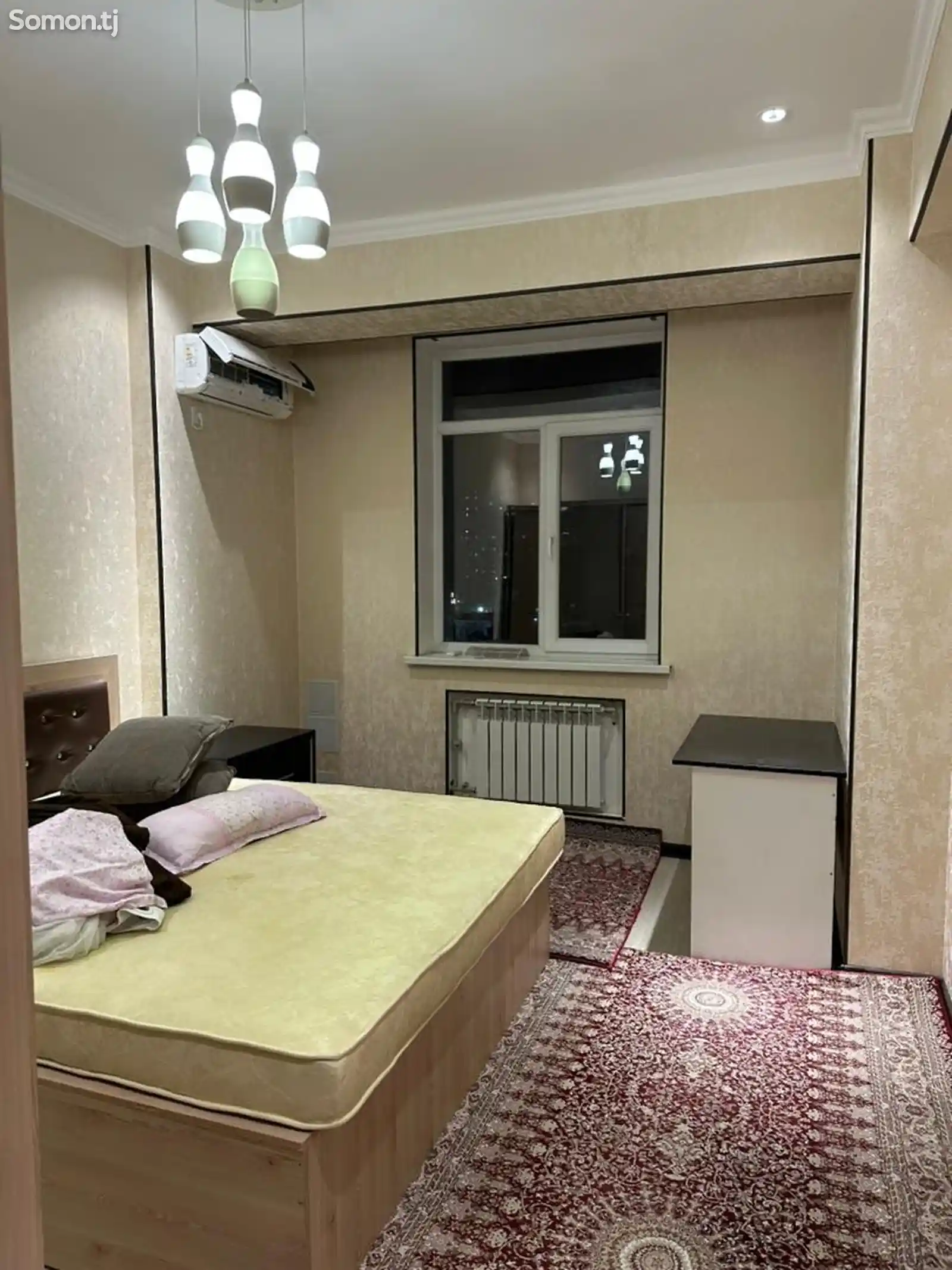 2-комн. квартира, 11 этаж, 60м², Исмоили Сомони-6