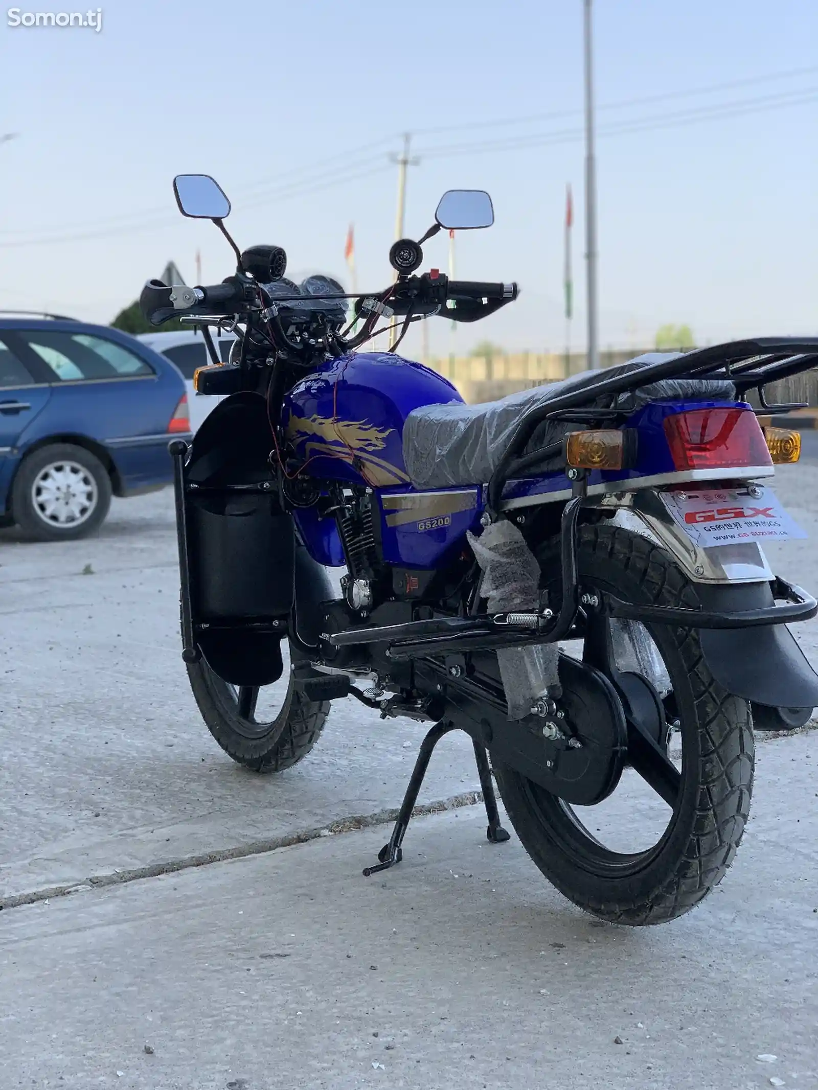 Мотоцикл Suzuki 200куб 2024 Blue-6