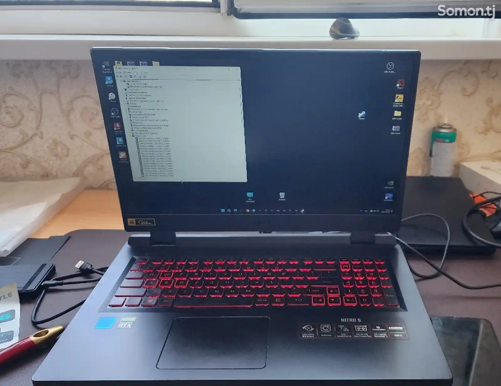 Ноутбук Acer Nitro 17 i5 12500h rtx 3050ti-1