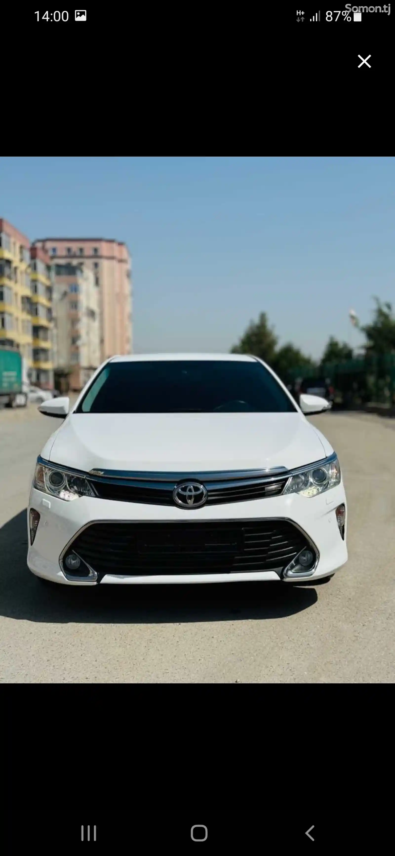 Задний правый стоп от крыла на Toyota Camry 5 дефект-3